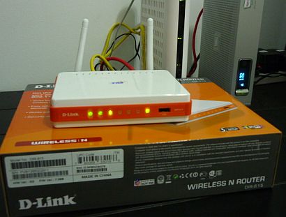 TM Unifi wireless router modem DLink DIR-615