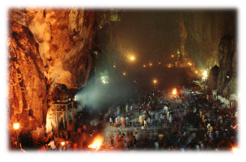 Thaipusam Celebration at Batu Caves, Selangor Malaysia